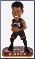 Hassan Whiteside (Miami Heat) (Headline) from Basketball - Player Bobbles manufactured by Foco [Loose]