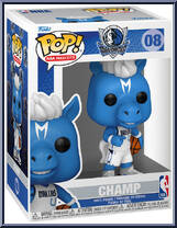 Champ (Dallas Mavericks) from Basketball - Mascots Pop! manufactured by Funko [Front]
