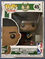 Giannis Antetokounmpo from Basketball - Pop! Vinyl Figures manufactured by Funko [Front]