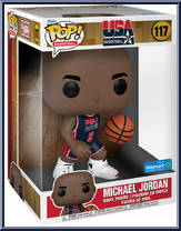 Michael Jordan (US Dream Team) (10" Scale) from Basketball - Pop! Vinyl Figures manufactured by Funko [Front]