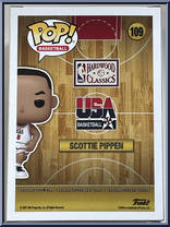 Scottie Pippen (US Dream Team) from Basketball - Pop! Vinyl Figures manufactured by Funko [Back]