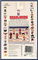 Allen Iverson from Basketball Headliners - 1996 Season manufactured by Corinthian [Back]