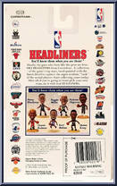 Alonzo Mourning from Basketball Headliners - 1996 Season manufactured by Corinthian [Back]