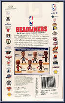 Dikembe Mutombo from Basketball Headliners - 1996 Season manufactured by Corinthian [Back]