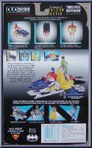 Batman (Turbo Surge) from Batman - Adventures of Batman & Robin - Duo Force - Series 1 manufactured by Kenner [Back]