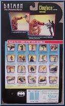 Clayface from Batman - Animated Series - Series 3 manufactured by Kenner [Back]