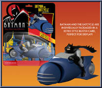 Batman & Batcycle Set Action Figure
