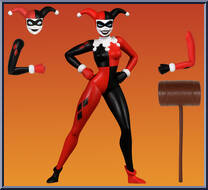 Harley Quinn from Batman - Animated Series - Series 2 manufactured by Mezco [Loose]