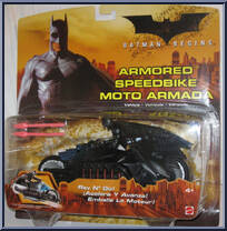 Armored Speedbike from Batman Begins - Vehicles manufactured by Mattel [Front]