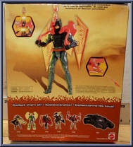 Batman (Action Wing) from Batman Begins - Deluxe Figures manufactured by Mattel [Back]