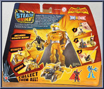 Batman (Bow Shot) (Stealth Strike) from Batman Brave & The Bold - Deluxe Figures manufactured by Mattel [Back]