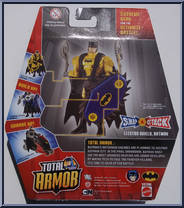 Batman (Electro Shield) from Batman Brave & The Bold - Total Armor manufactured by Mattel [Back]