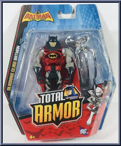 Batman (Slashing Claw) from Batman Brave & The Bold - Total Armor manufactured by Mattel [Front]