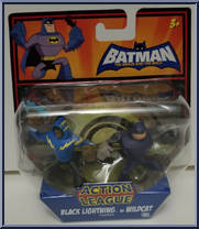 Black Lightning vs. Wildcat Action Figure