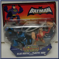 Blue Beetle & Plastic Man Action Figure