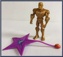 Gold Metal Men from Batman Brave & The Bold - Basic Series manufactured by Mattel [Loose]