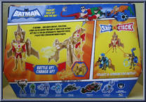 Rocket Blast (with Firestorm) from Batman Brave & The Bold - Vehicles manufactured by Mattel [Back]