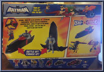 Skyforce Jet (with Batman) from Batman Brave & The Bold - Vehicles manufactured by Mattel [Back]
