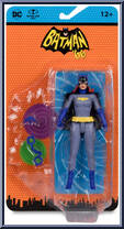 Batgirl (Black-Grey) from Batman - Classic TV Series - Batman 66 Comic manufactured by McFarlane [Front]