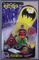 Robin (Battle Board) (Red Shirt) from Batman - Comics - Series 1 manufactured by Mattel [Front]