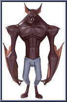 Man-Bat from Batman - Animated Series manufactured by DC Collectibles [Loose]