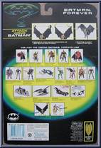 Batman (Attack Wing) from Batman Forever - Deluxe Figures manufactured by Kenner [Back]