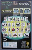 Batman (Solar Shield) from Batman Forever - Series 2 manufactured by Kenner [Back]