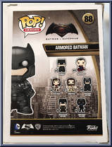 Armored Batman from Batman - Batman v Superman Pop! manufactured by Funko [Back]