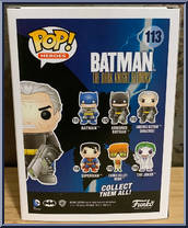 Armored Batman (No Mask) from Batman - Dark Knight Rises Pop! manufactured by Funko [Back]