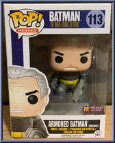 Armored Batman (No Mask) from Batman - Dark Knight Rises Pop! manufactured by Funko [Front]