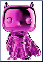 Batman (Pink Chrome) from Batman - Batman 80 Years Pop! manufactured by Funko [Loose]