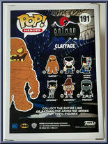 Clayface from Batman - Batman Animated Series Pop! manufactured by Funko [Back]