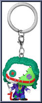 Patchwork The Joker from Batman - Patchwork Pop! Keychains manufactured by Funko [Loose]
