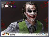 Joker 2.0 (with Detonator) (Sideshow) from Batman - Dark Knight manufactured by Hot Toys [Loose]