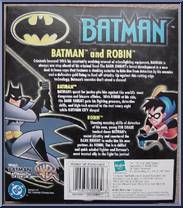 Batman and Robin from Batman - Mission Masters - Warner Bros. Exclusives manufactured by Hasbro [Back]