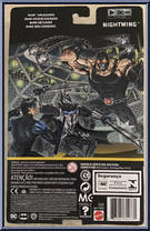 Nightwing from Batman Missions - Basic Series manufactured by Mattel [Back]