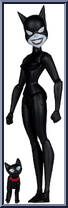Catwoman from Batman - New Adventures - Basic Series manufactured by McFarlane [Loose]