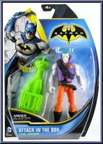 Joker (Attack in the Box) from Batman - Power Attack - Basic Series manufactured by Mattel [Front]