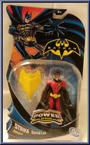 Robin (Strike Shield) from Batman - Power Attack - Basic Series manufactured by Mattel [Front]