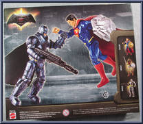 Batman & Superman from Batman v Superman - Multi-Packs manufactured by Mattel [Back]