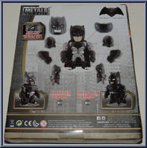 Armored Batman from Batman v Superman - Metals Die Cast manufactured by Jada Toys [Back]