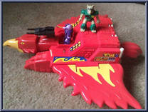 Blazing Eagle from Battle Beasts - Playsets manufactured by Hasbro [Loose]
