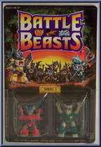 Dragoon Racoon from Battle Beasts - Series 2 manufactured by Hasbro [Front]