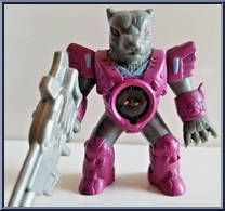 Hustlebear from Battle Beasts - Laser Beasts - Europe / Japan manufactured by Hasbro [Loose]