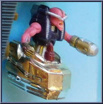 Battle Blaster Featuring Evil Alien The Impactor from Battle Builders - System 1000 manufactured by Toy Biz [Loose]