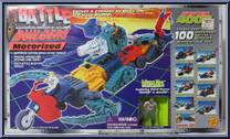 MegaRig Featuring Rebel Heroes Tracer & Razor from Battle Builders - System 4000 manufactured by Toy Biz [Front]