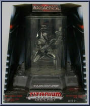 Cylon Centurion from Battlestar Galactica - Titanium Series (Die-Cast) manufactured by Galoob [Front]