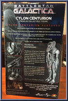 Cylon Centurion (Battle Damaged) from Battlestar Galactica - Basic Series manufactured by Majestic Studios [Back]