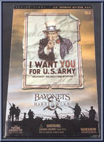 US Army Officer, Lieutenent AEF 1918 from Bayonets and Barbed Wire - Basic Series manufactured by Sideshow [Front]