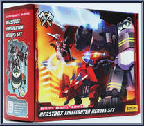 Firefighter Heroes from BeastBOX - Sets manufactured by 52Toys [Front]